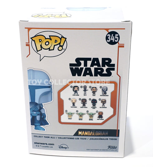 Funko The Mandalorian Glows in the Dark Hologram 345 Exclusive Vinyl Figure